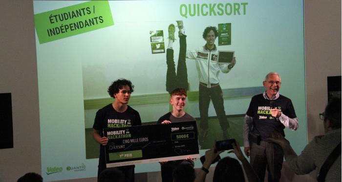 Hackathon prize