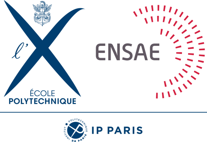 Logo ENSAE and X