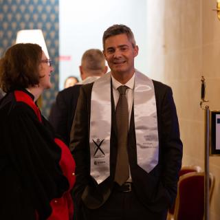 Ceremonie de remise de diplome
