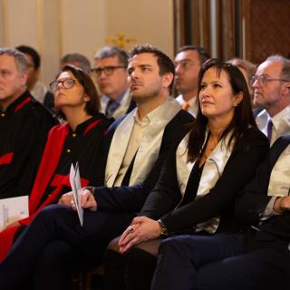 Ceremonie de remise de diplome