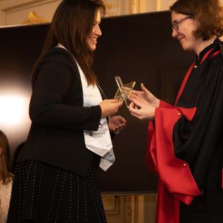 Ceremonie de remise de diplome
