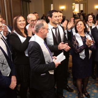Ceremonie de remise de diplome