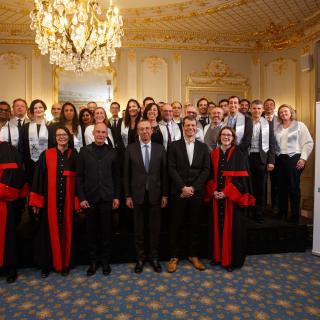 Ceremonie de remise de diplome